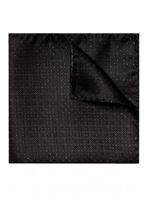 Шелковый вечерний нагрудный платок , черный Eton