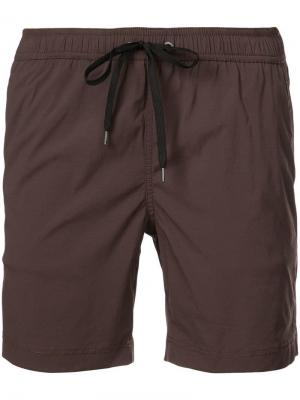 Пляжные шорты Charles 7 Onia. Цвет: коричневый