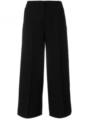 Укороченные широкие брюки Ql2. Цвет: чёрный