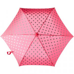 Зонт , розовый, серебряный FULTON. Цвет: розовый/серебристый