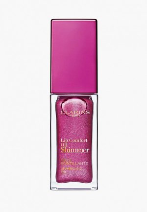 Масло для губ Clarins Lip Comfort Oil Shimmer 03, 7 мл. Цвет: розовый