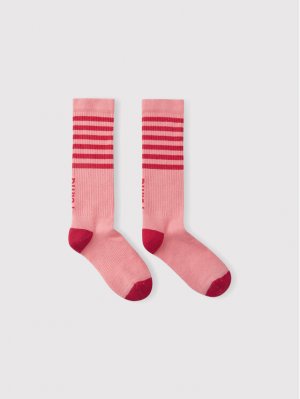 Высокие детские носки , розовый Reima