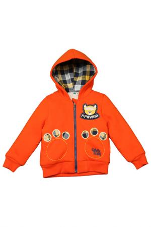 Куртка SAGO KIDS. Цвет: оранжевый