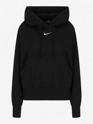 Худи женская Sportswear Phoenix, Черный Nike. Цвет: черный