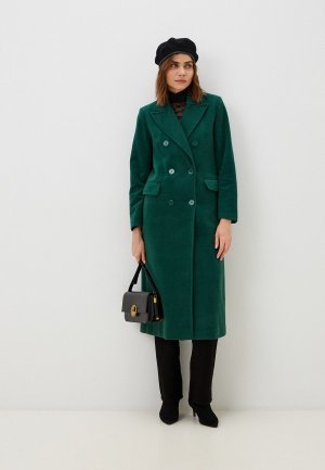 Пальто Silvian Heach. Цвет: зеленый