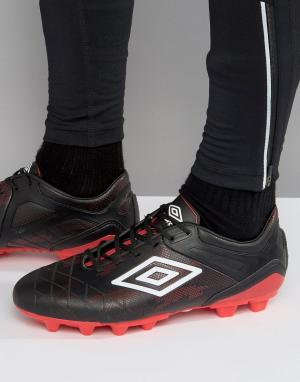 Футбольные кроссовки UX 2.0 Premier HG Umbro. Цвет: черный