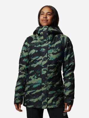 Куртка утепленная женская Cloud Bank Gore Tex, Зеленый Mountain Hardwear. Цвет: зеленый