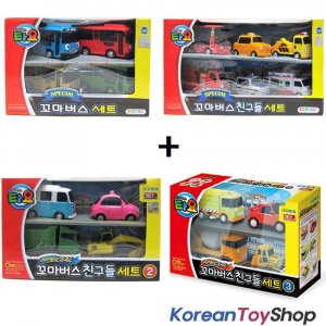 Origin Korea Model -  Little Bus & Friends Special 18 Mini Cars Полный набор игрушек Доставка экспресс Tayo