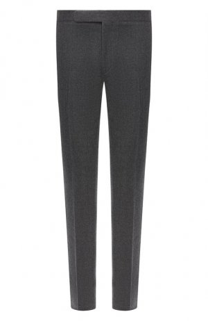 Шерстяные брюки Ralph Lauren. Цвет: серый