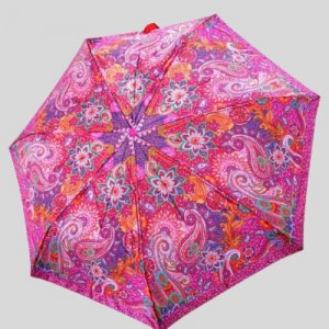 Мини-зонт , розовый, красный Sponsa. Цвет: красный/розовый/микс
