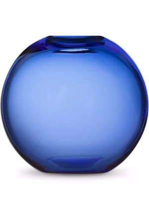 Стеклянная ваза Dolce & Gabbana. Цвет: синий