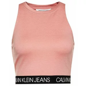 Топ, размер L [INT], розовый Calvin Klein Jeans. Цвет: розовый