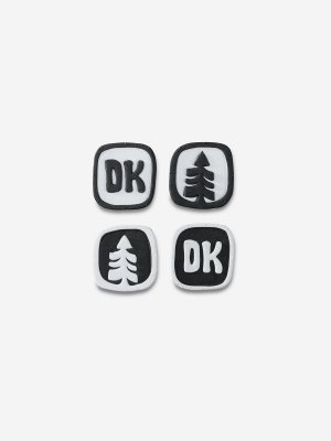 Наклейка на сноуборд DOTS STOMP, Черный Dakine. Цвет: черный