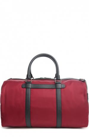 Дорожная сумка Dolce & Gabbana. Цвет: вишневый
