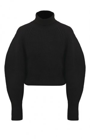 Шерстяной свитер Nina Ricci. Цвет: чёрный