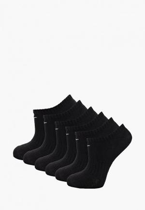 Носки 5 пар Nike KIDS PERFORMANCE LIGHTWEIGHT NO-SHOW TRAINING SOCKS (6 PAIR). Цвет: черный