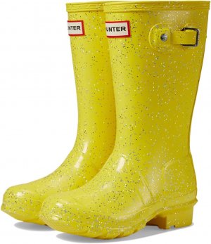 Резиновые сапоги Original Giant Glitter Wellington Boots , цвет Illuminating Yellow Hunter