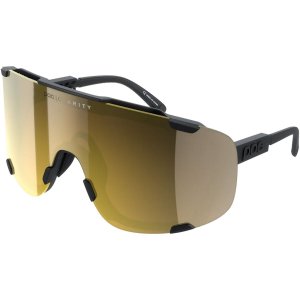 Солнцезащитные очки devour Poc, цвет uranium black/clarity road/partly sunny gold POC