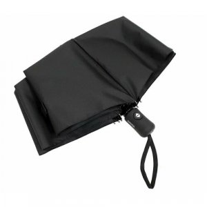 Мини-зонт, черный Diniya. Цвет: черный