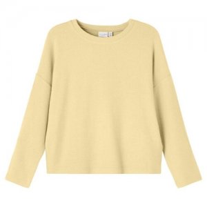 , пуловер для девочки, Цвет: серый, размер: 134-140 name it. Цвет: серый