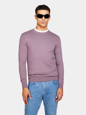 Облегающий свитер , фиолетовый Sisley