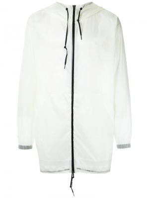Windbreaker jacket Osklen. Цвет: белый