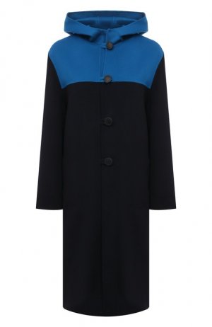 Кашемировое пальто Loro Piana. Цвет: синий