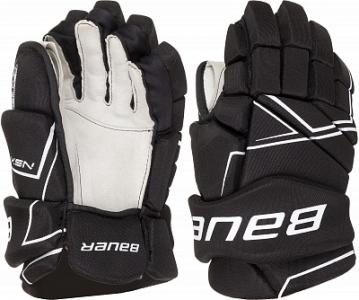 Перчатки хоккейные NSX SR Bauer. Цвет: черный