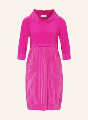 Платье im Materialmix mit 3/4-Arm, розовый Joseph Ribkoff