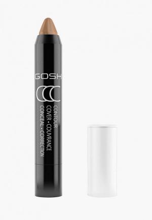 Тональное средство Gosh CCC Stick, 4,4 г, 005 Dark. Цвет: прозрачный
