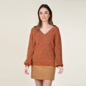 Пуловер LaRedoute MOLLY BRACKEN. Цвет: оранжевый