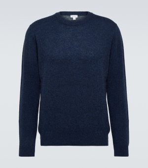 Кашемировый свитер , синий Sunspel