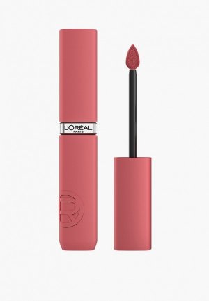Помада жидкая LOreal Paris L'Oreal Infaillible Lipstick, матовая, тон 120 Major Crush, 5 мл. Цвет: розовый