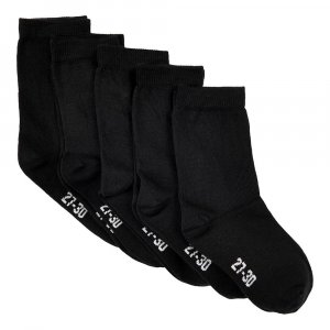 Носки Ankle Solid 5 Pack, черный Minymo