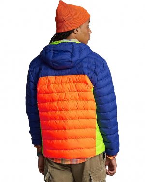 Куртка Neon Packable Water-Repellent Jacket, цвет Blaze Signal Orange Multi Polo Ralph Lauren