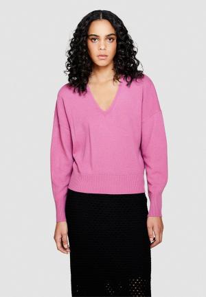 Пуловер Sisley. Цвет: розовый