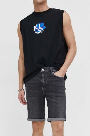 Джинсовые шорты Karl Lagerfeld Jeans, серый JEANS