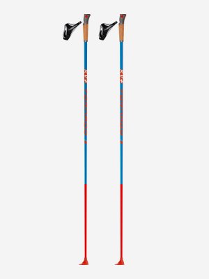 Палки для беговых лыж детские Tornado Clip JR, Мультицвет KV+. Цвет: мультицвет