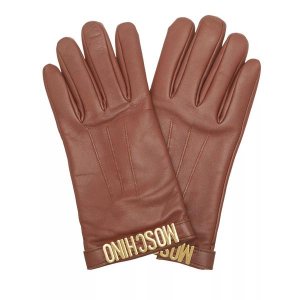 Перчатки glove m5168 , коричневый Moschino