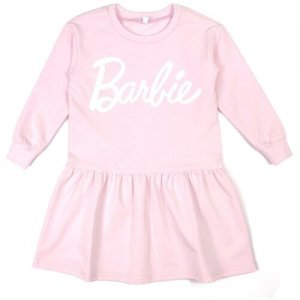 Платье Barbie Extra светло-розовое с логотипом размер 104 COOCKOO. Цвет: розовый