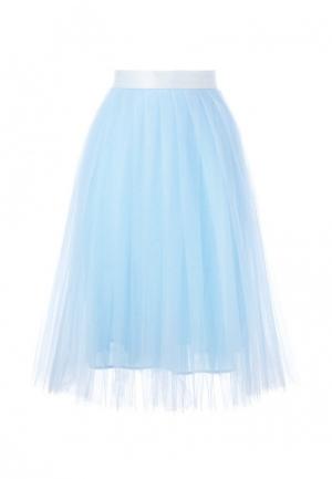 Юбка T-Skirt. Цвет: голубой