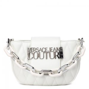 Дорожные и спортивные сумки Versace Jeans Couture. Цвет: белый