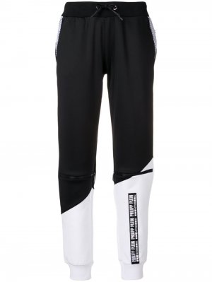 Спортивные брюки с кулиской Philipp Plein. Цвет: черный