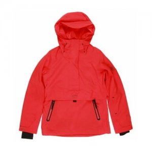 Женская Сноубордчиеская Куртка Passage Anorak, Цвет красный, Размер M BILLABONG. Цвет: красный