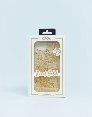 Чехол золотистого цвета для iphone 8/7/6 plus Case-mate