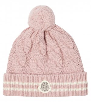 Шерстяная шапка , розовый Moncler Enfant
