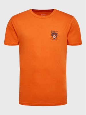 Футболка стандартного кроя , оранжевый Brixton