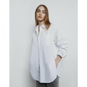 Рубашка , размер XXS/158-XL/170, белый Gloria Jeans. Цвет: белый