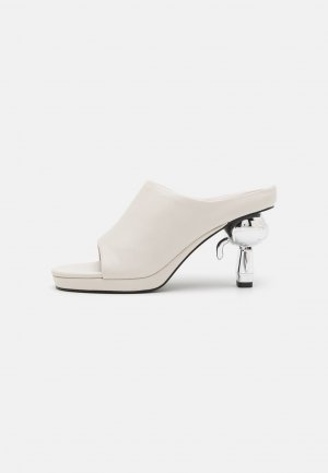Туфли-лодочки на высоком каблуке IKON HEEL SLIDE KARL LAGERFELD, цвет white Lagerfeld