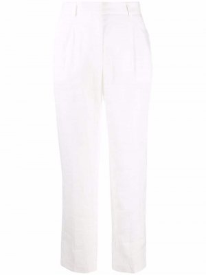 Укороченные брюки Manuel Ritz. Цвет: белый